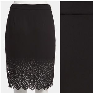 Tildon laser cut skirt from Nordstrom. New. Size 2
